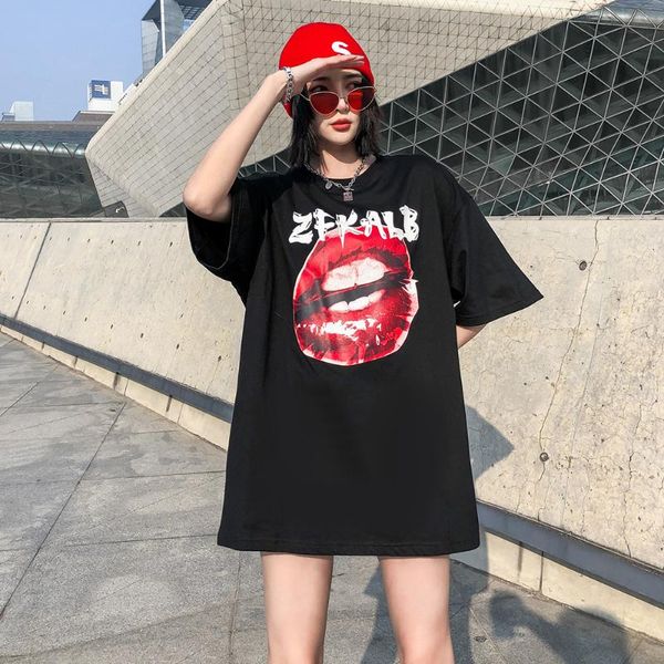women's t-shirt 2021 fashion oversized tshirts streetwear goth punk clothes summer o-neck graphic tees women gothic shirt, White
women's t-shirt 2021 fashion oversized tshirts streetwear goth punk clothes summer o-neck graphic tees women gothic shirt, White
