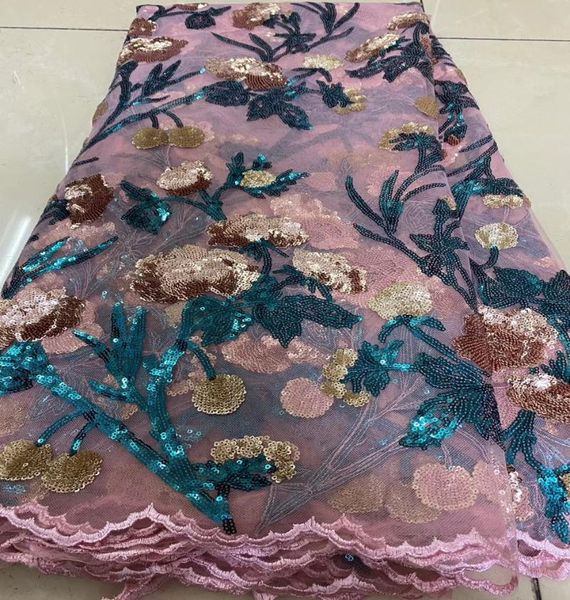 ribbon african sequins lace fabric latest french tulle mesh for wedding sequence ts9037, Pink;blue
ribbon african sequins lace fabric latest french tulle mesh for wedding sequence ts9037, Pink;blue