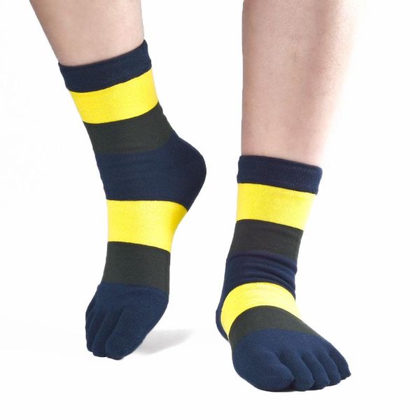 men's socks man's pure cotton sports breathable comfortable shaping wareproof five finger crew, Black
men's socks man's pure cotton sports breathable comfortable shaping wareproof five finger crew, Black