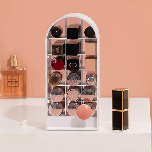 creative lipstick storage box handle design make up organizer dustproof window for table plastic container display boxes & bins
creative lipstick storage box handle design make up organizer dustproof window for table plastic container display boxes & bins