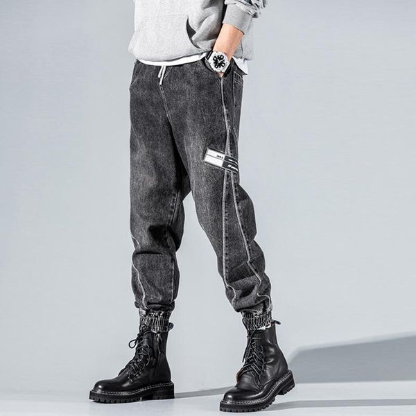 men's jeans spring and autumn 2021 teenager street denim brand loose trend korean tooling dress foot casual long harem pants, Blue
men's jeans spring and autumn 2021 teenager street denim brand loose trend korean tooling dress foot casual long harem pants, Blue