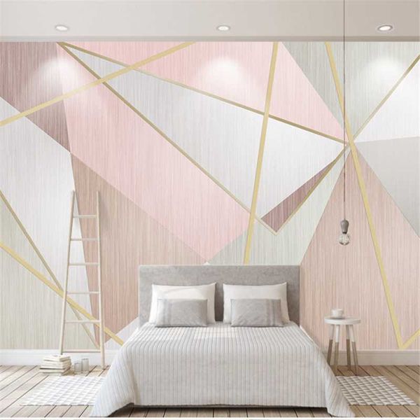 wallpapers wellyu custom large mural 3d nordic pink small fresh fashion geometric triangle background living room wallpaper
wallpapers wellyu custom large mural 3d nordic pink small fresh fashion geometric triangle background living room wallpaper