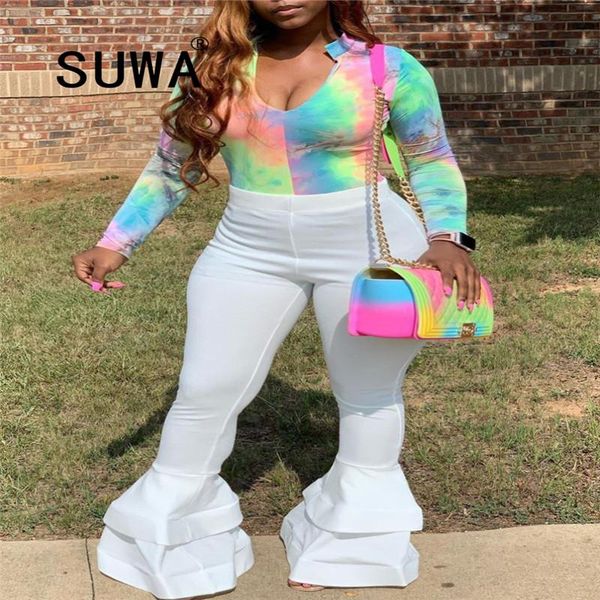 all white ruffles patchwork club trousers women high waist pants skinny dance vintage leggings streetwear women's & capris, Black;white
all white ruffles patchwork club trousers women high waist pants skinny dance vintage leggings streetwear women's & capris, Black;white