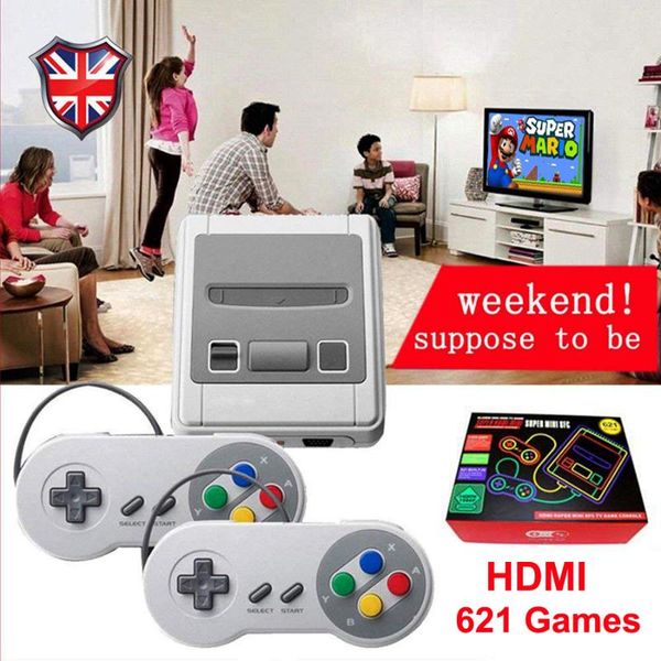 for super snes mini hd family tv 8 bit output handheld player built-in 621 retro portable players game
for super snes mini hd family tv 8 bit output handheld player built-in 621 retro portable players game