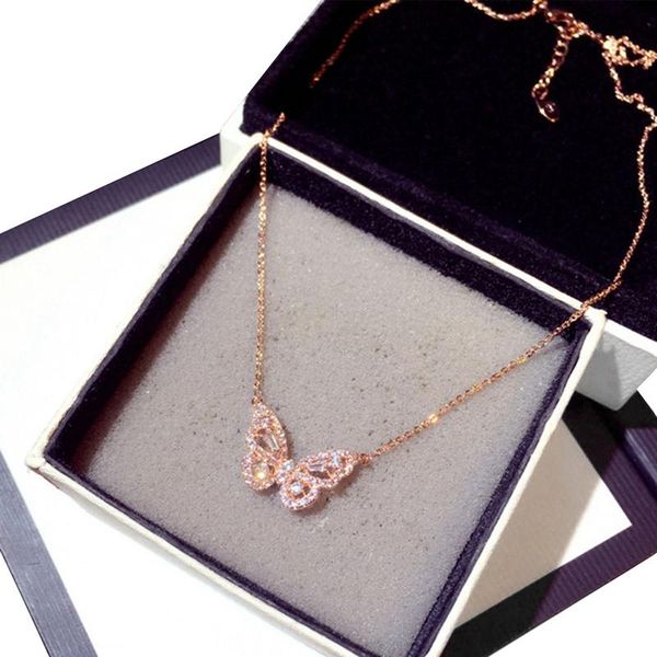 chains moda zirconia farfalla collana fascino bling cz oro rosa collane gioielli ciondolo bijoux per donna ragazza ins, Silver
chains moda zirconia farfalla collana fascino bling cz oro rosa collane gioielli ciondolo bijoux per donna ragazza ins, Silver
