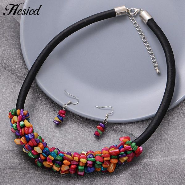 earrings & necklace ethnic natural stone gravel jewelry set for women crystal shell chokers earring sets bohemian statement, Silver
earrings & necklace ethnic natural stone gravel jewelry set for women crystal shell chokers earring sets bohemian statement, Silver