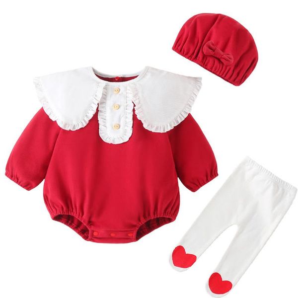 baby suit girls clothes spring autumn year red go out one old children clothing born rompers sets, White
baby suit girls clothes spring autumn year red go out one old children clothing born rompers sets, White