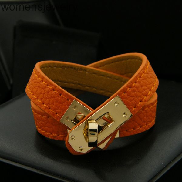 with box sale bracelet alloy pu double circle rotating buckle casual men and women hand fashion love bracelet supply, Black
with box sale bracelet alloy pu double circle rotating buckle casual men and women hand fashion love bracelet supply, Black