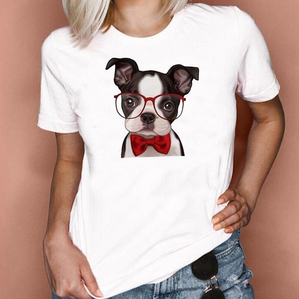women's t-shirt cute cotton casual harajuku shirt funny cartoon dog print t women summer short sleeve tee femme camiseta mujer, White
women's t-shirt cute cotton casual harajuku shirt funny cartoon dog print t women summer short sleeve tee femme camiseta mujer, White