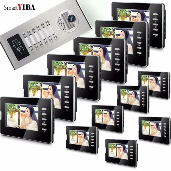 smartyiba 6 to 12 units apartment video intercom door entry ir-cut 1000tvl camera doorbell access multi families phones
smartyiba 6 to 12 units apartment video intercom door entry ir-cut 1000tvl camera doorbell access multi families phones