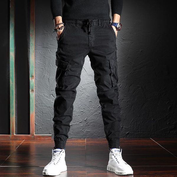 men's jeans streetwear style fashion men loose fit big pocket casual cargo pants overalls bottom zipper designer hip hop joggers, Blue
men's jeans streetwear style fashion men loose fit big pocket casual cargo pants overalls bottom zipper designer hip hop joggers, Blue