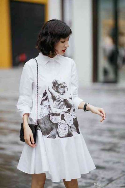 casual dresses big brand european spring summer lapel black white couple romantic printing pure cotton crisp loose ruffle hem shirt dress dz, Black;gray
casual dresses big brand european spring summer lapel black white couple romantic printing pure cotton crisp loose ruffle hem shirt dress dz, Black;gray