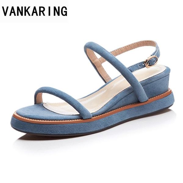 fashion genuine leather women sandals wedges high heels open toe shoes woman dress party casual, Black
fashion genuine leather women sandals wedges high heels open toe shoes woman dress party casual, Black