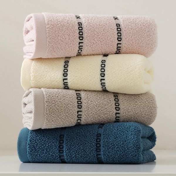 towel t185a elegant pink grey navy blue ivory cotton bath face with ''good luck'' letter
towel t185a elegant pink grey navy blue ivory cotton bath face with ''good luck'' letter