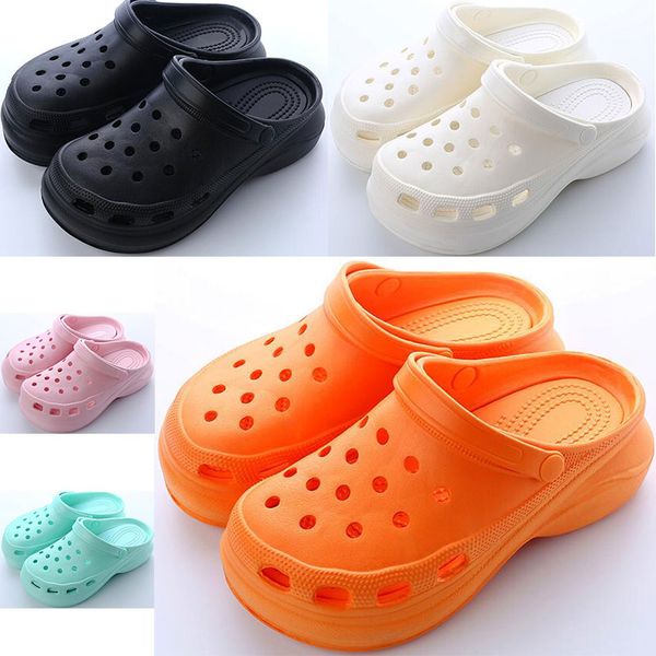 newly sell womens summer thick-soled hole shoes ladies height increase shoe black white orange pink girls beach classic sandals slippers
newly sell womens summer thick-soled hole shoes ladies height increase shoe black white orange pink girls beach classic sandals slippers