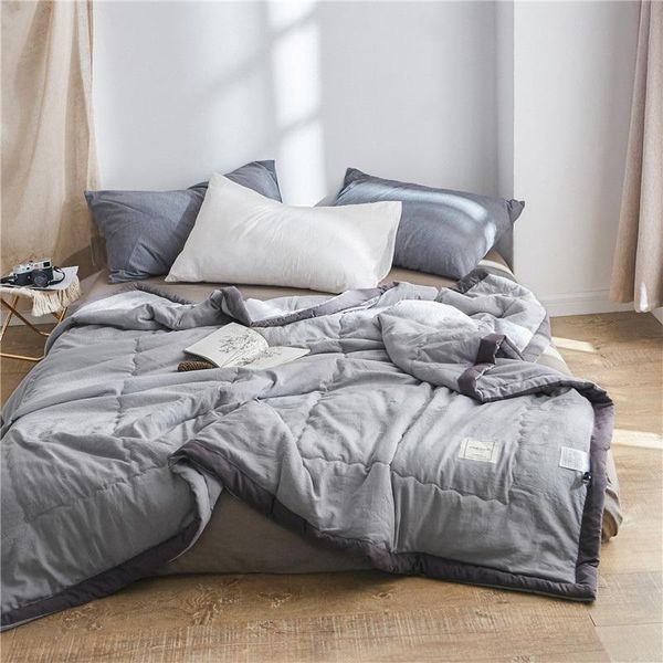 comforters & sets air-condition quilt summer comforter washed polyester fabric microfiber stitching print twin queen for bed blue
comforters & sets air-condition quilt summer comforter washed polyester fabric microfiber stitching print twin queen for bed blue