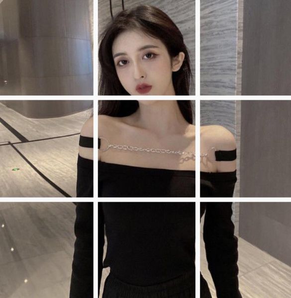 women's t-shirt goth clothes mujer camisetas harajuku shirt winter crop long sleeve hollow out solid ropa elegant high street, White
women's t-shirt goth clothes mujer camisetas harajuku shirt winter crop long sleeve hollow out solid ropa elegant high street, White