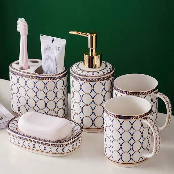 bath accessory set 5pcs luxury bathroom el wash brush cup, liquid soap dispensers, dishes,toothbrush holder
bath accessory set 5pcs luxury bathroom el wash brush cup, liquid soap dispensers, dishes,toothbrush holder
