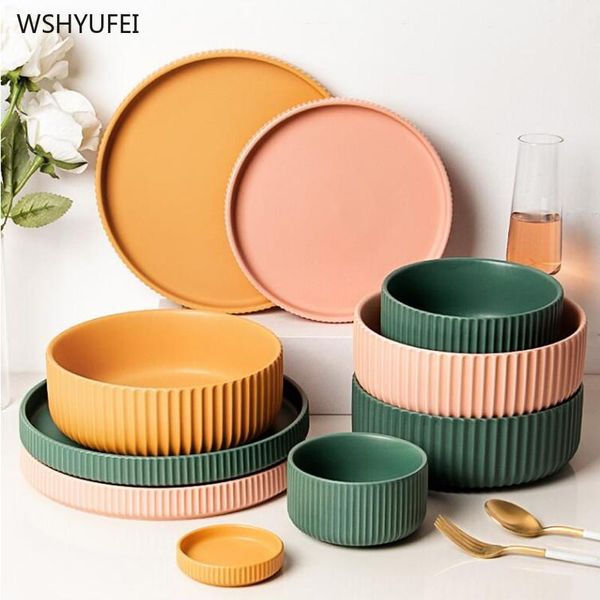 dishes & plates ceramic dinner plate beef flat tableware round solid color dessert salad seasoning bowl snack dish soup kitchen tool
dishes & plates ceramic dinner plate beef flat tableware round solid color dessert salad seasoning bowl snack dish soup kitchen tool