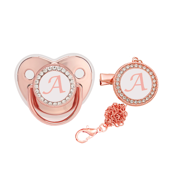 pacifiers# luxury rose golden baby pacifier and clip alphabet letter m a infant gold unique 26 name initials shower gi
pacifiers# luxury rose golden baby pacifier and clip alphabet letter m a infant gold unique 26 name initials shower gi