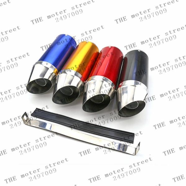 motorcycle exhaust system gold black blue red 4 colors universal 28mm muffler tip pipe for 125 150 160cc dirt pit bike atv
motorcycle exhaust system gold black blue red 4 colors universal 28mm muffler tip pipe for 125 150 160cc dirt pit bike atv