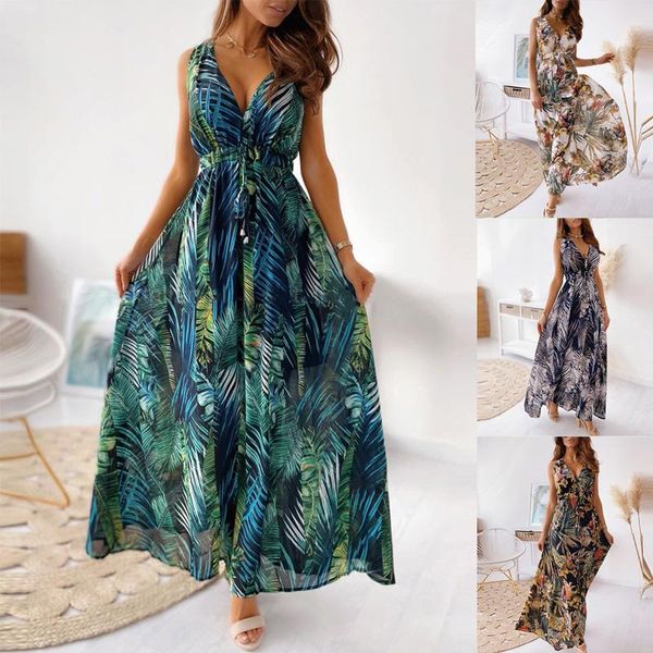 casual dresses women deep v neck print boho sleeveless backless dress 2021 summer beach strap sundress vintage long femme, Black;gray
casual dresses women deep v neck print boho sleeveless backless dress 2021 summer beach strap sundress vintage long femme, Black;gray