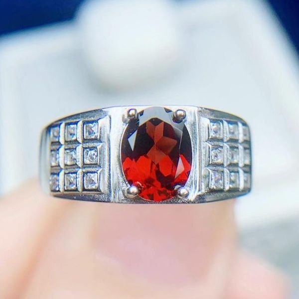 cluster rings men ring natural real red garnet 6*8mm 1.4ct gemstone 925 sterling silver fine jewelry t213177, Golden;silver
cluster rings men ring natural real red garnet 6*8mm 1.4ct gemstone 925 sterling silver fine jewelry t213177, Golden;silver
