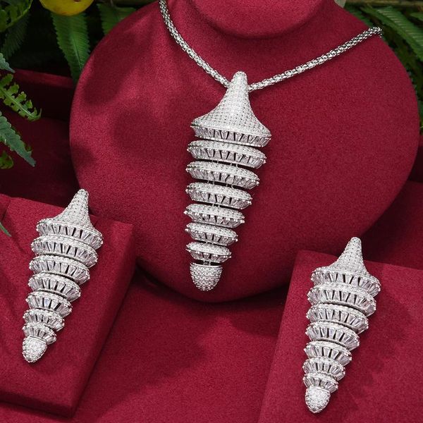 earrings & necklace godki luxury dubai shinning dangle drop for women nobal bridal wedding cubic zircon jewelry set, Silver
earrings & necklace godki luxury dubai shinning dangle drop for women nobal bridal wedding cubic zircon jewelry set, Silver