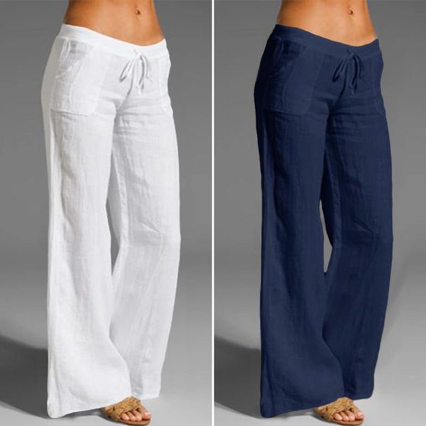 women's pants & capris autumn oversized wide leg celmia women vintage linen palazzo fashion long trousers casual elastic waist solid pa, Black;white
women's pants & capris autumn oversized wide leg celmia women vintage linen palazzo fashion long trousers casual elastic waist solid pa, Black;white