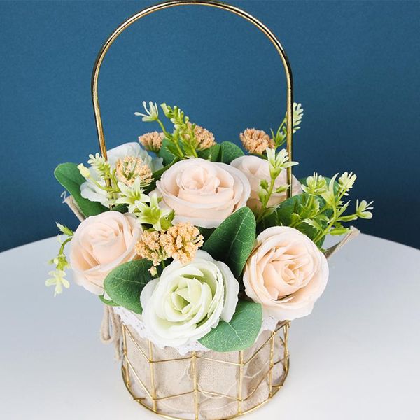 artificial rose decorative party silk fake flowers bouquet for home el decor diy wedding decoration marriage & wreaths
artificial rose decorative party silk fake flowers bouquet for home el decor diy wedding decoration marriage & wreaths