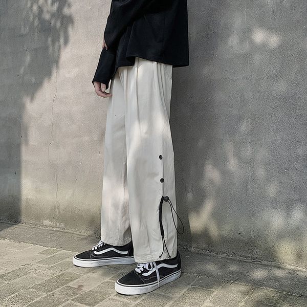 pant cotton wide-leg men's fashion drawstring casual men streetwear korean loose hip-hop straight pants mens trousers, Black
pant cotton wide-leg men's fashion drawstring casual men streetwear korean loose hip-hop straight pants mens trousers, Black