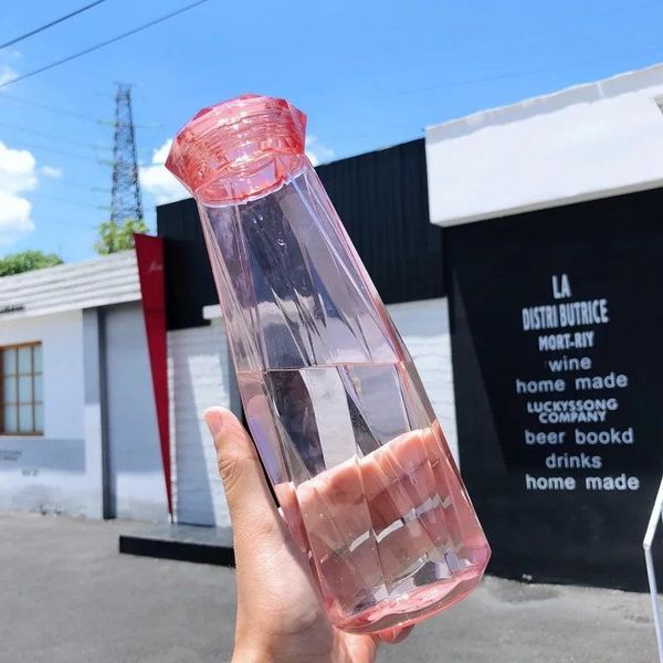 water bottles plastic portable travel cute drink bottle colorful diamond shape creative 620ml drinkware
water bottles plastic portable travel cute drink bottle colorful diamond shape creative 620ml drinkware