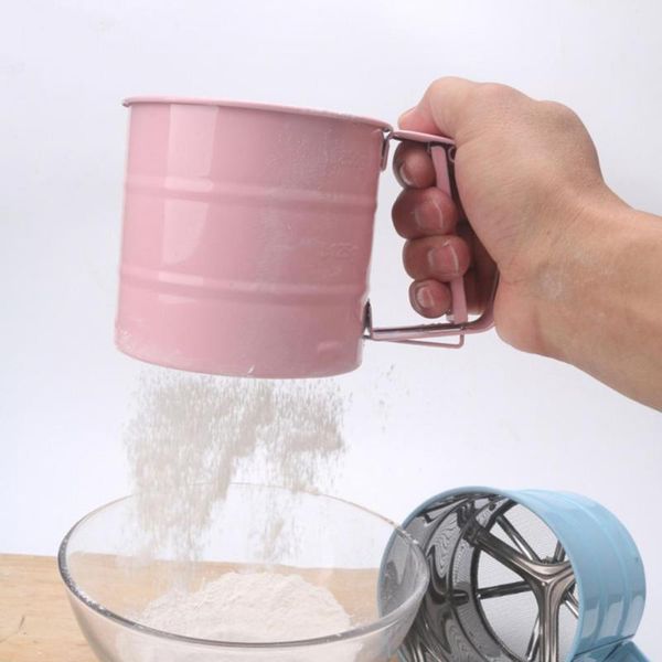 baking & pastry tools flour sifter shaker handheld semi-automatic stainless steel cup powder mesh sieve for home cake
baking & pastry tools flour sifter shaker handheld semi-automatic stainless steel cup powder mesh sieve for home cake