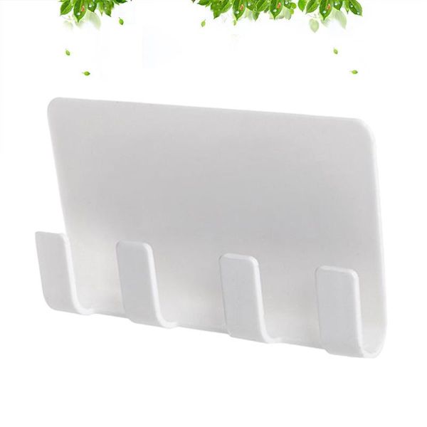 cell phone mounts & holders adhesive mobile charging bracket holder wall mount seamless 4 hooks storage rack (white)
cell phone mounts & holders adhesive mobile charging bracket holder wall mount seamless 4 hooks storage rack (white)