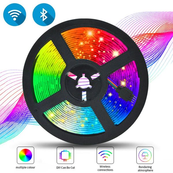 strips bluetooth iuces led rgb 2835 waterproof flexible lamp tape ribbon diode dc12v 5m wifi lights holiday decoration
strips bluetooth iuces led rgb 2835 waterproof flexible lamp tape ribbon diode dc12v 5m wifi lights holiday decoration