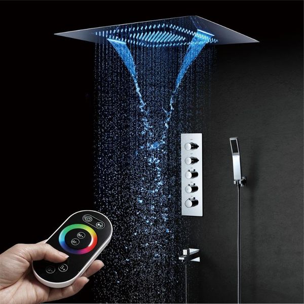 shower faucet thermostatic bathroom mixer set embedded ceiling waterfall rainfall misty sus304 60x80cm head sets
shower faucet thermostatic bathroom mixer set embedded ceiling waterfall rainfall misty sus304 60x80cm head sets