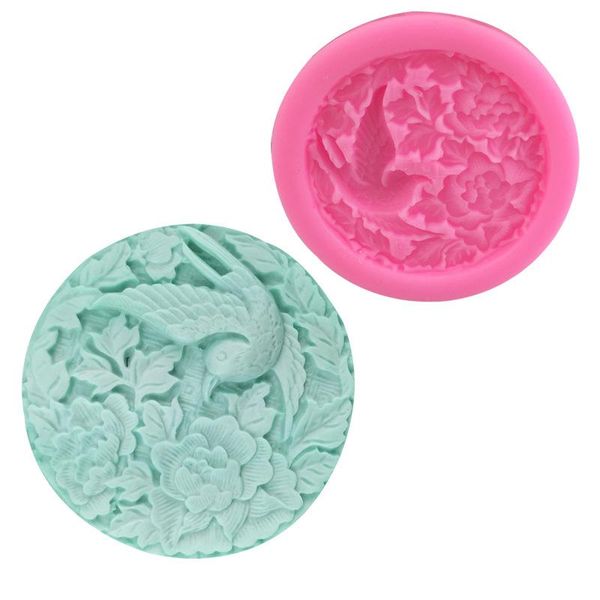 craft tools bird flower silicone mold round 3d soap diy art handmade candle
craft tools bird flower silicone mold round 3d soap diy art handmade candle