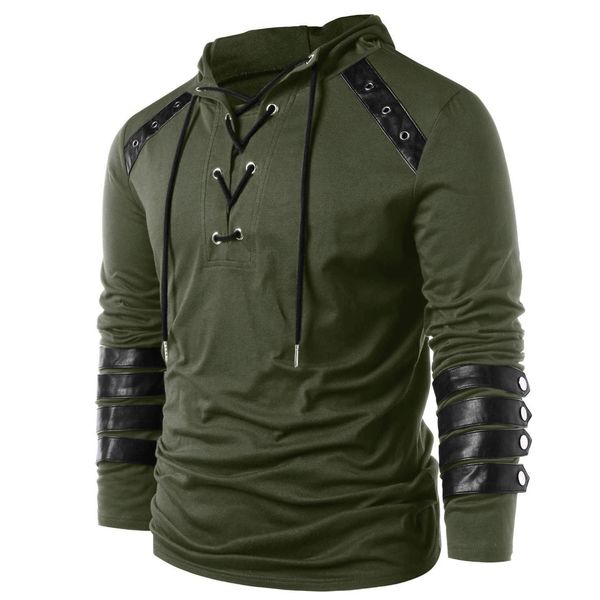 men's t-shirts mens long sleeve t shirts hooded tees for spring autumn bandage design 4 colors sweatshirt s-2xl 74fb, White;black
men's t-shirts mens long sleeve t shirts hooded tees for spring autumn bandage design 4 colors sweatshirt s-2xl 74fb, White;black