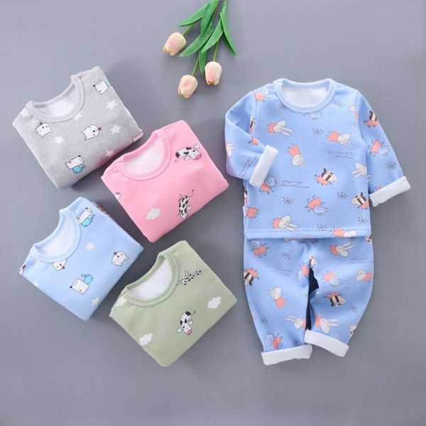 pajamas children fleece thermal underwear suit baby boy cartoon long johns fall winter kids christmas set for girls outfits 2021, Blue;red
pajamas children fleece thermal underwear suit baby boy cartoon long johns fall winter kids christmas set for girls outfits 2021, Blue;red