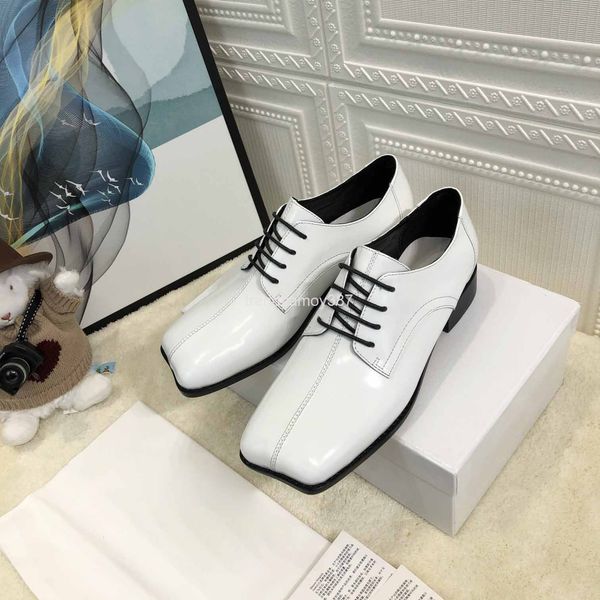 dress shoes spring comfortable breathable lace up square head deep mouth shoes temperament flat bottom derby british small leather, Black
dress shoes spring comfortable breathable lace up square head deep mouth shoes temperament flat bottom derby british small leather, Black