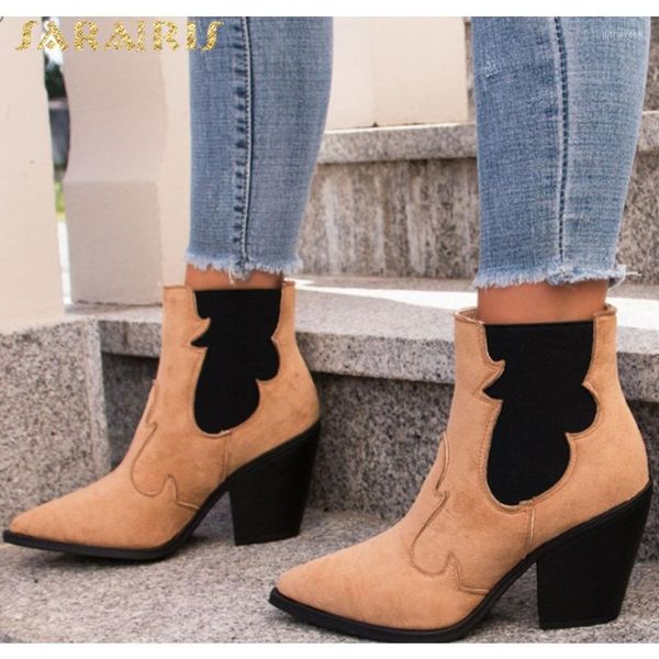 boots sarairis 2021 fashion pointed toe high heels ankle woman shoes ins office ladies western female1, Black
boots sarairis 2021 fashion pointed toe high heels ankle woman shoes ins office ladies western female1, Black