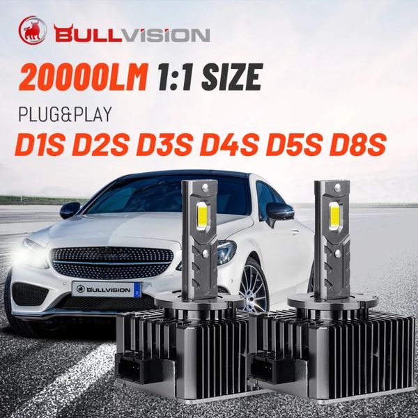car headlights bullvision d1s led headlight hid d2s d3s d4s d5s d8s 20000lm two-sided csp chip 6500k white high beam low canbus error free
car headlights bullvision d1s led headlight hid d2s d3s d4s d5s d8s 20000lm two-sided csp chip 6500k white high beam low canbus error free