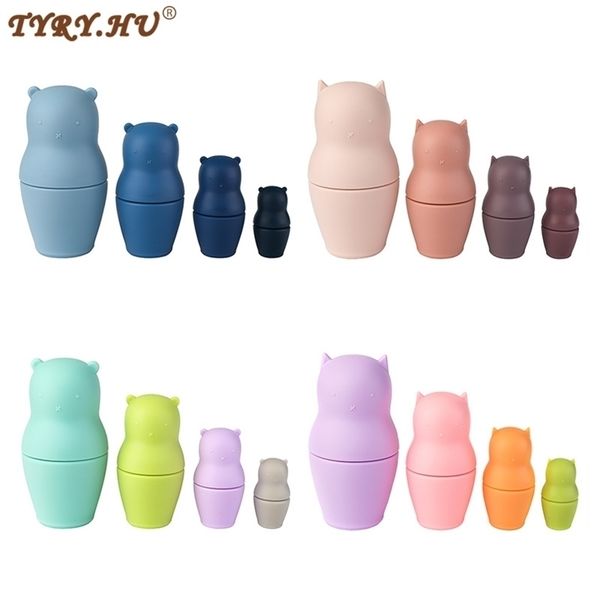 8pcs/set baby soft silicone building blocks 3d folding educational stacking toys bpa rabbit bear teether 211106
8pcs/set baby soft silicone building blocks 3d folding educational stacking toys bpa rabbit bear teether 211106