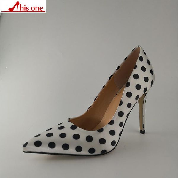 dress shoes 2021 brand design polka dot big size 35-47 pointed toe party women thin high heels office lady woman pumps, Black
dress shoes 2021 brand design polka dot big size 35-47 pointed toe party women thin high heels office lady woman pumps, Black