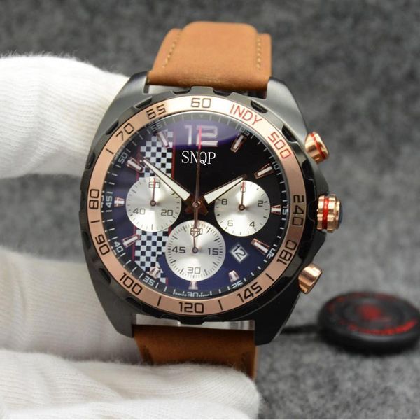 wristwatches luxury men chronograph quartz date watch sapphire stainless steel multi-function calendar brown leather sport satch, Slivery;brown
wristwatches luxury men chronograph quartz date watch sapphire stainless steel multi-function calendar brown leather sport satch, Slivery;brown