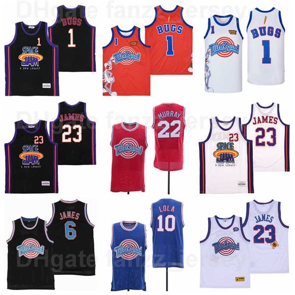 moive space jam jersey tune squad 1 bugs bunny 10 lola 22 bill murray lebron james 6 23 breathable team color black red blue white orange fo
moive space jam jersey tune squad 1 bugs bunny 10 lola 22 bill murray lebron james 6 23 breathable team color black red blue white orange fo