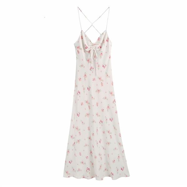 casual dresses elegant lady spaghetti strap floral print za stain feeling long women fashion backless 2021 summe high waist dress, Black;gray
casual dresses elegant lady spaghetti strap floral print za stain feeling long women fashion backless 2021 summe high waist dress, Black;gray