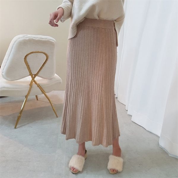 autumn winter elegant women long knitted skirt high waist pleated skirts korean faldas largas mujer bohemia 210513, Black
autumn winter elegant women long knitted skirt high waist pleated skirts korean faldas largas mujer bohemia 210513, Black