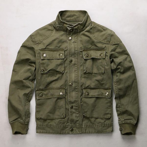 men's jackets kimsere casual cargo with multi pockets military style camouflage tactical jacket outerwear clothing 100% collar, Black;brown
men's jackets kimsere casual cargo with multi pockets military style camouflage tactical jacket outerwear clothing 100% collar, Black;brown