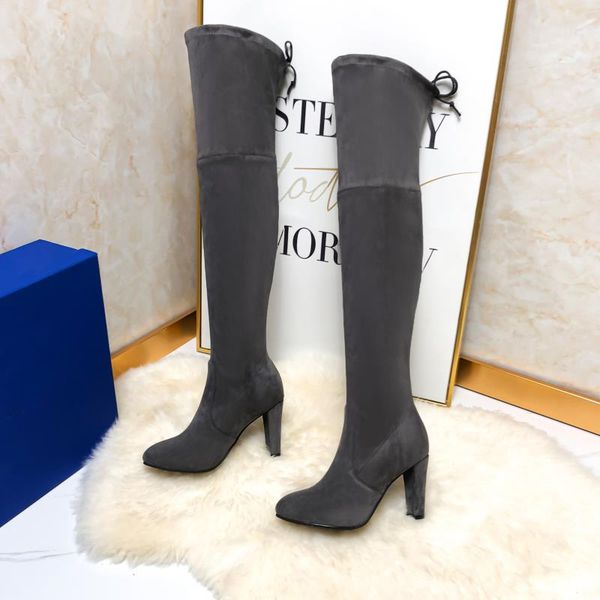 designer women thigh boots luxury high-heeled boot woman casual shoes knight martin leather anti-fur fashion elastic fabric fat big size 34-, Black
designer women thigh boots luxury high-heeled boot woman casual shoes knight martin leather anti-fur fashion elastic fabric fat big size 34-, Black